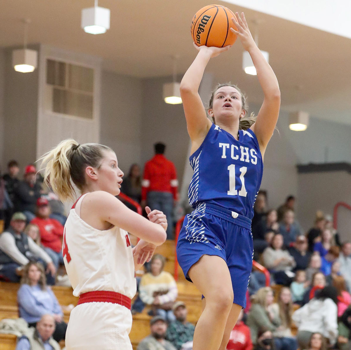 Sanderson leads Lady Braves over New Site